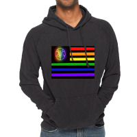 Satanic Temple Pride Flag Vintage Hoodie | Artistshot