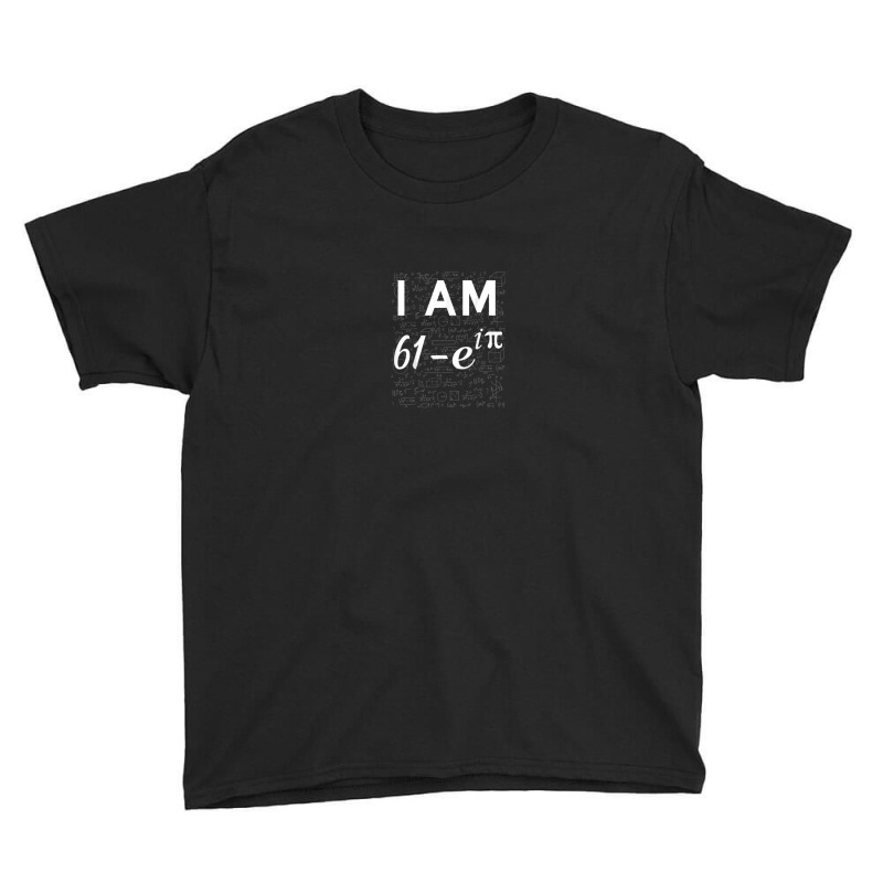 62nd Birthday 62 Years Old Math Geek Euler Identity Youth Tee | Artistshot