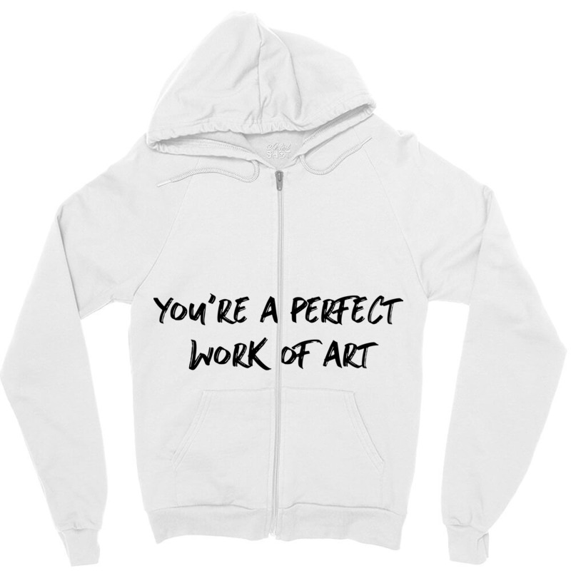 Everybody_s Talking About Jamie Work Of Art Zipper Hoodie by JENNYKISS | Artistshot