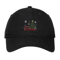 Sparklenation Merry Christmas Tree Bling Rhinestone T Shirt Adjustable Cap | Artistshot