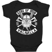 Norse Mythology Viking Clothing & Apparel   Sons Of Odin Tank Top Baby Bodysuit | Artistshot