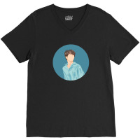 Young Foreverjin Silhouette Gift V-neck Tee | Artistshot