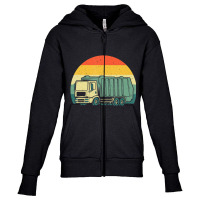 Garbage Truck S Men Women Trash Truck Youth Zipper Hoodie | Artistshot