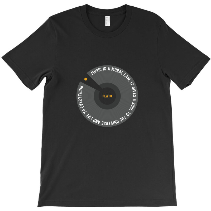 Music Is A Moral Law - Plato 1 T-Shirt by saterseim | Artistshot