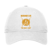 Mechanic Life Pain Is Real Scars Earned Adjustable Cap | Artistshot