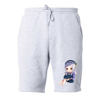 Murasaki Shion Hololive Fleece Short | Artistshot