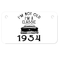 i'm not old i'm a classic 1954 Motorcycle License Plate | Artistshot