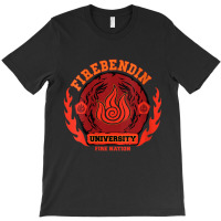 Womens Firebendin University Fire Nation V-neck T-shirt | Artistshot