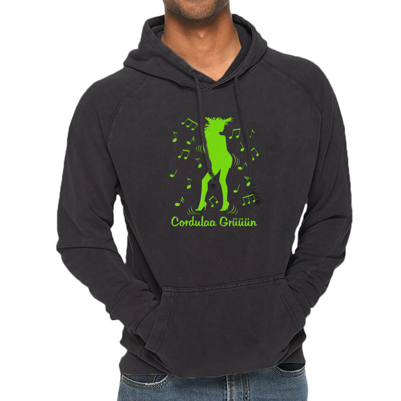 Cordula Dance Party Music Costume Green Carnival Sexy Vintage Hoodie | Artistshot