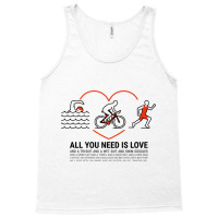 All You Need Is Love Quot  Triathlete Tank Top | Artistshot