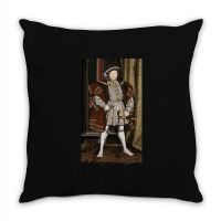 Henryy Viii King Of England Throw Pillow | Artistshot