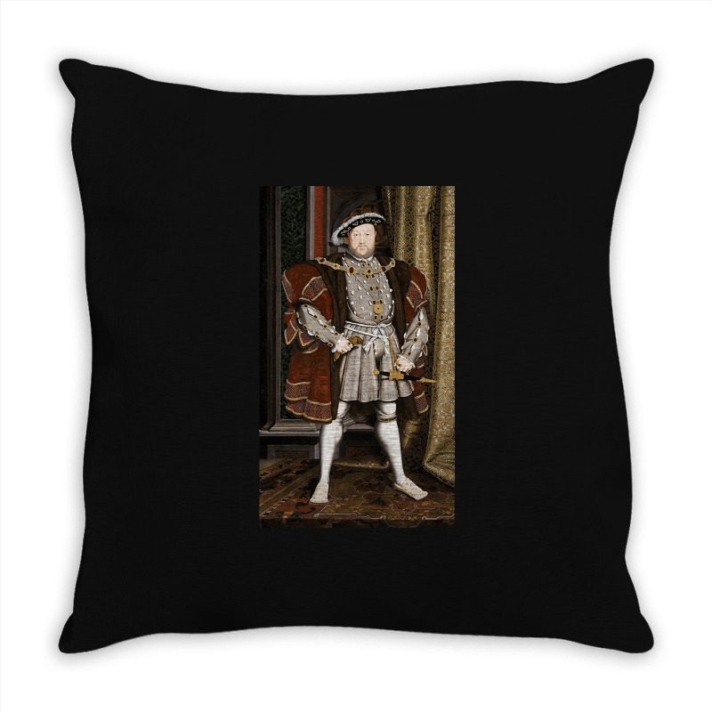 Henryy Viii King Of England Throw Pillow | Artistshot