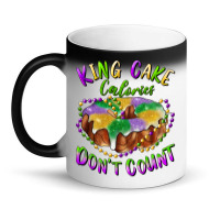 Mardi Gras King Cake Calories Don't Count Magic Mug | Artistshot