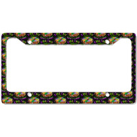 Mardi Gras King Cake Calories Don't Count License Plate Frame | Artistshot