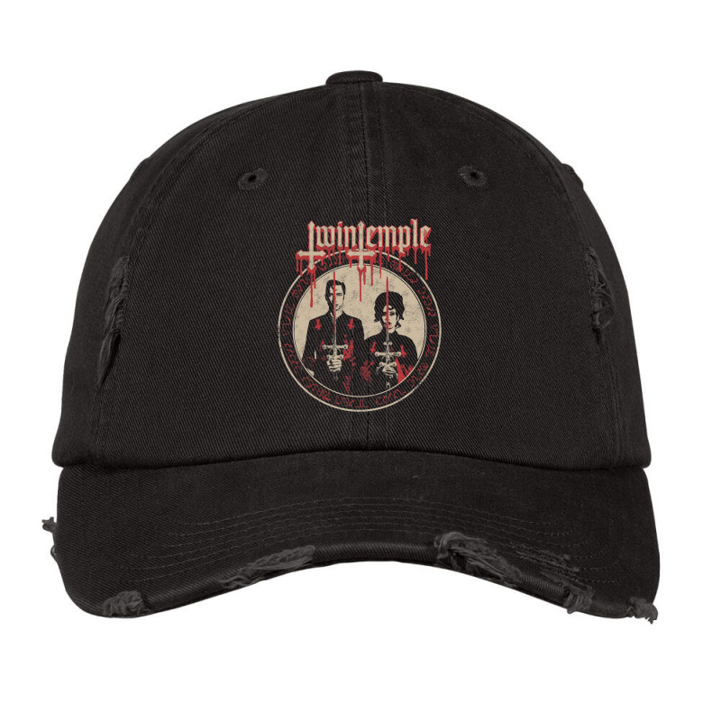 Twin Temple Vintage Cap by SEANMCDONOUGH | Artistshot