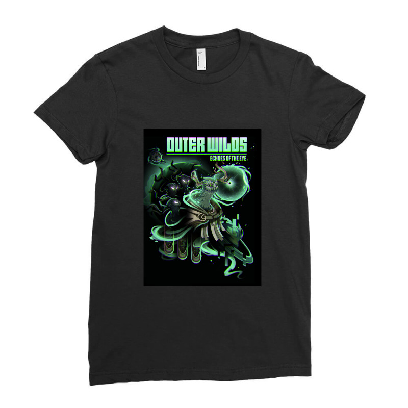 Echoes Of The Eye Ladies Fitted T-shirt | Artistshot