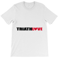 Cool Design For Triathlon With Lots Of Love T-shirt | Artistshot