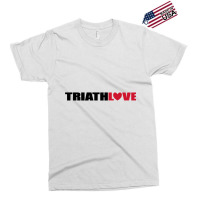 Cool Design For Triathlon With Lots Of Love Exclusive T-shirt | Artistshot