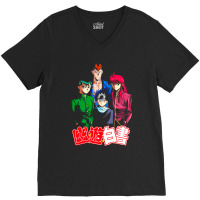 Yuyuhakusho Squad Gift V-neck Tee | Artistshot