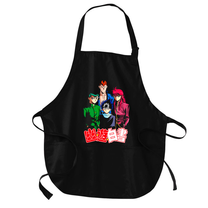 Yuyuhakusho Squad Gift Medium-length Apron | Artistshot