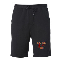 Bbb,bang Bang Niner Gang Fleece Short | Artistshot