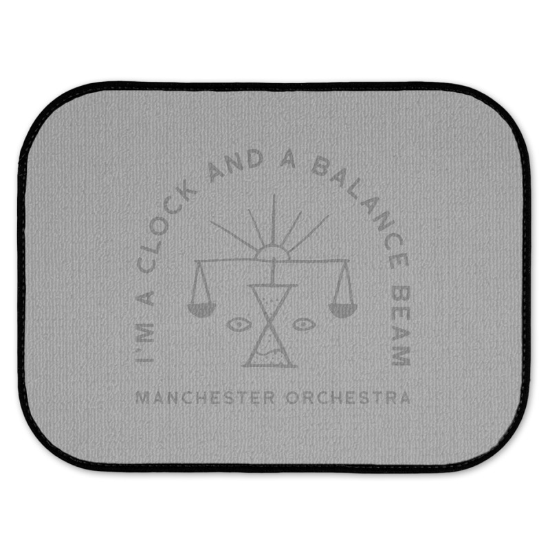 Manchester Orchestra Rear Car Mat | Artistshot