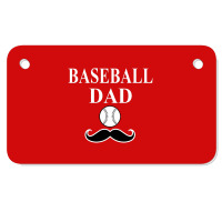 Baseball Dad T-shirt Motorcycle License Plate | Artistshot