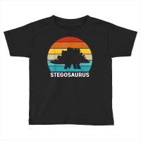 Retro Dinosaur Women Stegosaurus T Shirt Toddler T-shirt | Artistshot