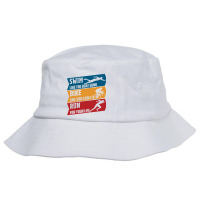 Swim   Run   Bike Bucket Hat | Artistshot