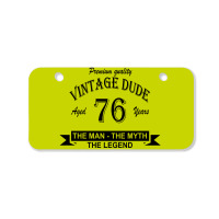 Aged 76 Years Bicycle License Plate | Artistshot