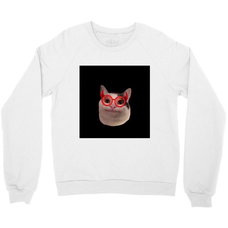 Beluga Cat Discord Pfp  Chiffon Top Crewneck Sweatshirt | Artistshot