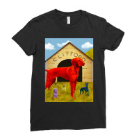 Clifford The Big Red Dog Ladies Fitted T-shirt | Artistshot