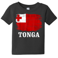 Vintage Tonga Flag For Tongan Gift T Shirt Baby Tee | Artistshot