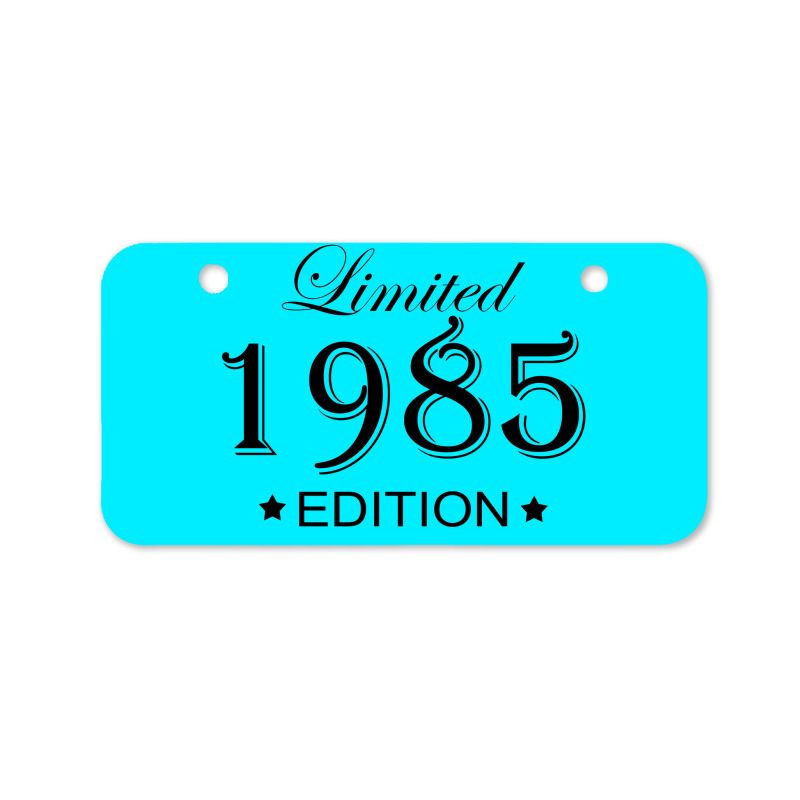 Limited Edition 1985 Bicycle License Plate | Artistshot