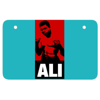 Muhammad Ali Atv License Plate | Artistshot