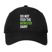 Dairy Free Monster Tee Dairy Allergy Design Adjustable Cap | Artistshot