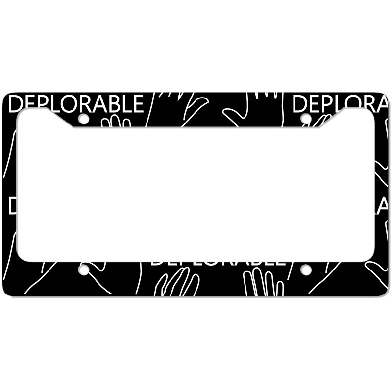 Deplorable License Plate Frame | Artistshot