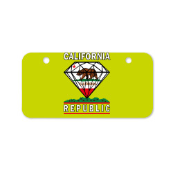 California Diamond Republic Bicycle License Plate | Artistshot
