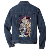 Father And Son Kamehameha For Friend Men Denim Jacket | Artistshot