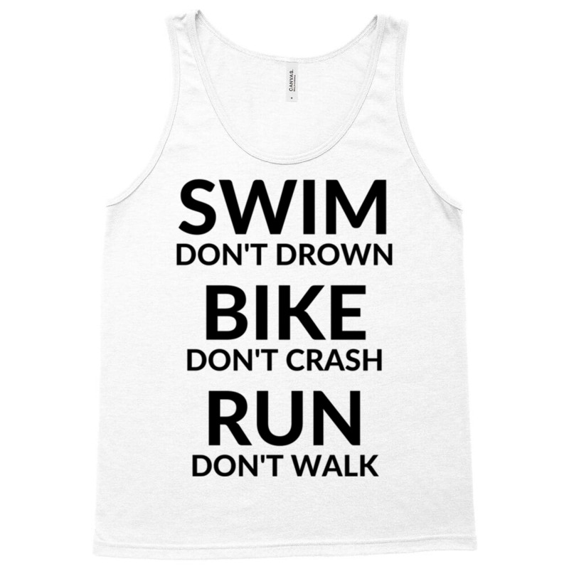 Swimbikerun Tank Top by YAMARIMULERO | Artistshot