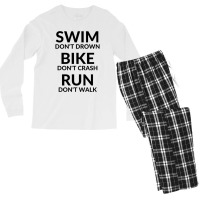 Swimbikerun Men's Long Sleeve Pajama Set | Artistshot