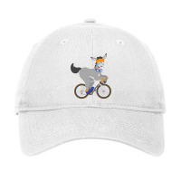 Team Dumbass On Bike Adjustable Cap | Artistshot