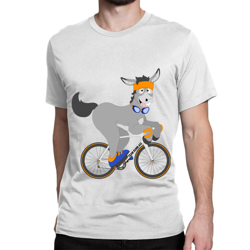 Team Dumbass On Bike Classic T-shirt by YAMARIMULERO | Artistshot