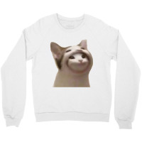 Beluga Cat Smiling Beluga Crewneck Sweatshirt | Artistshot