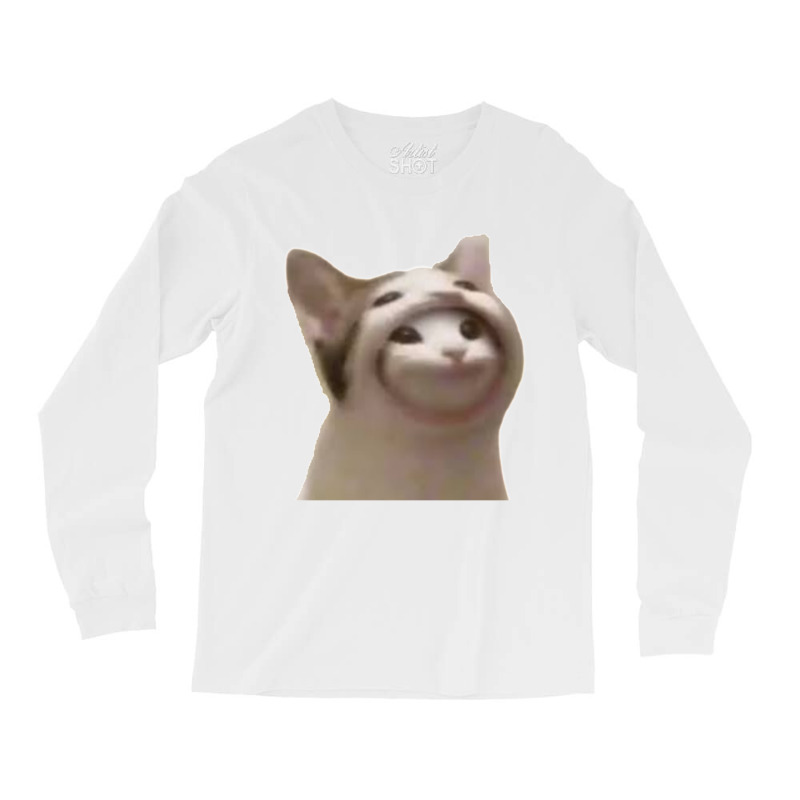 Beluga Cat Smiling Beluga Long Sleeve Shirts | Artistshot