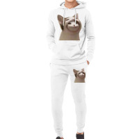 Beluga Cat Smiling Beluga Hoodie & Jogger Set | Artistshot