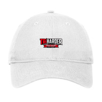 Tri Harder  Cool Design For Triathletes Adjustable Cap | Artistshot