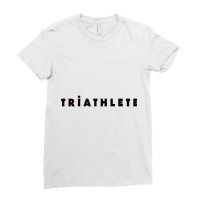 Triathlete Ladies Fitted T-shirt | Artistshot