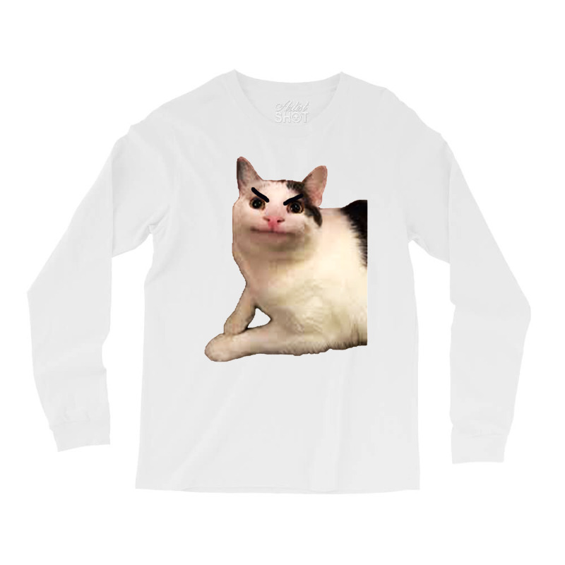 Beluga Discord Funny Cat Angry Version Long Sleeve Shirts | Artistshot