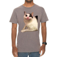 Beluga Discord Funny Cat Angry Version Vintage T-shirt | Artistshot